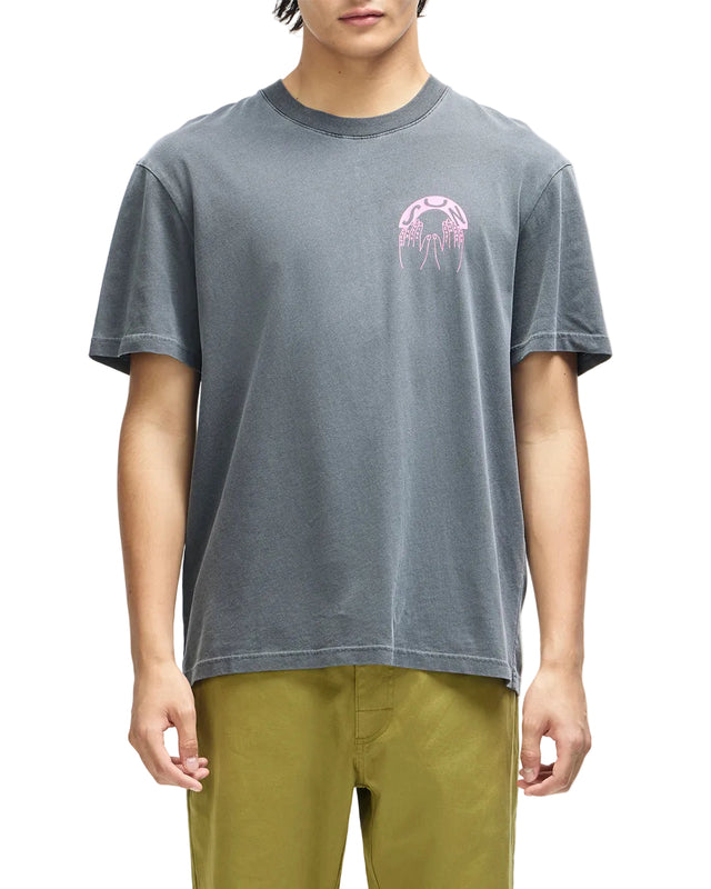 CATCHIN RAYS TEE - ANTHRACITE