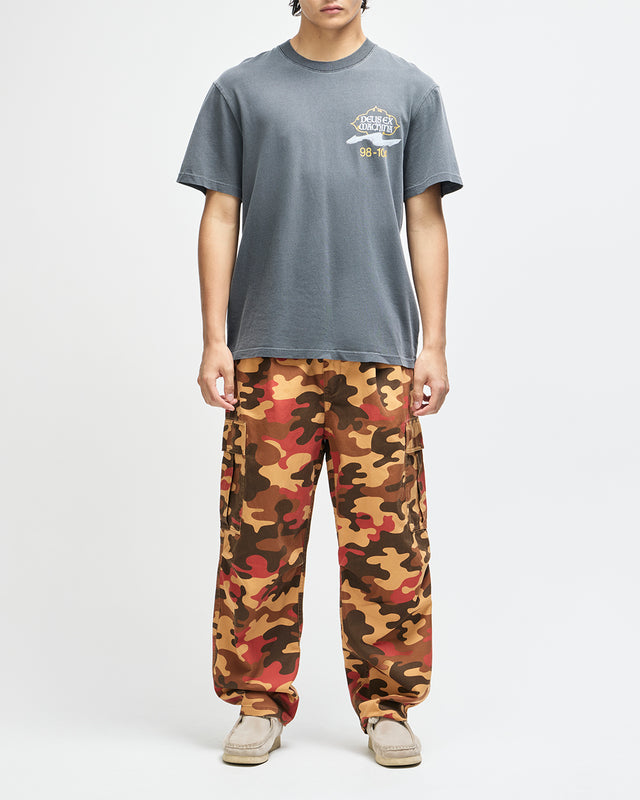 EASY PEACEY TEE - ANTHRACITE
