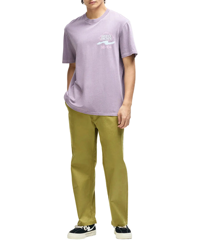 EASY PEACEY TEE - GRAPE PURPLE