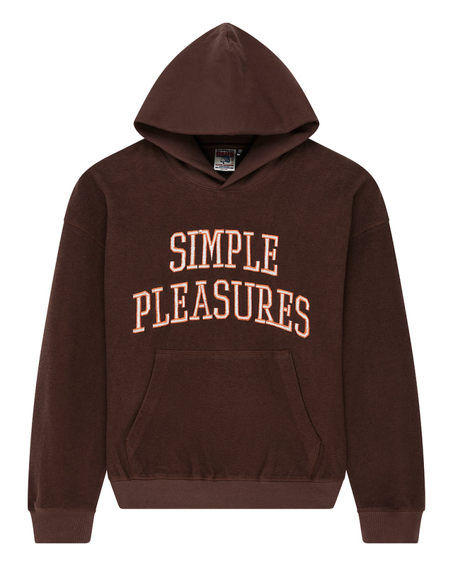 UNFINISHED HOODIE - DOWNTOWN BROWN