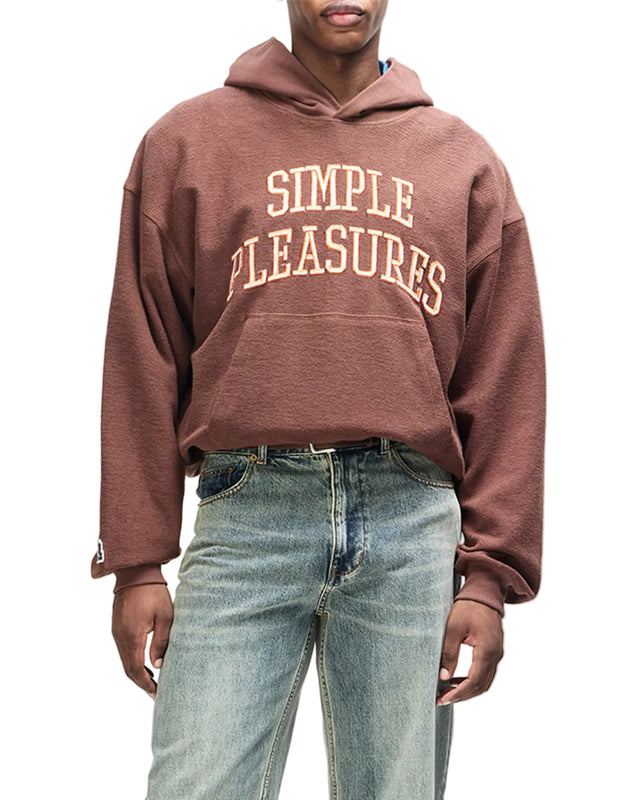 UNFINISHED HOODIE - DOWNTOWN BROWN