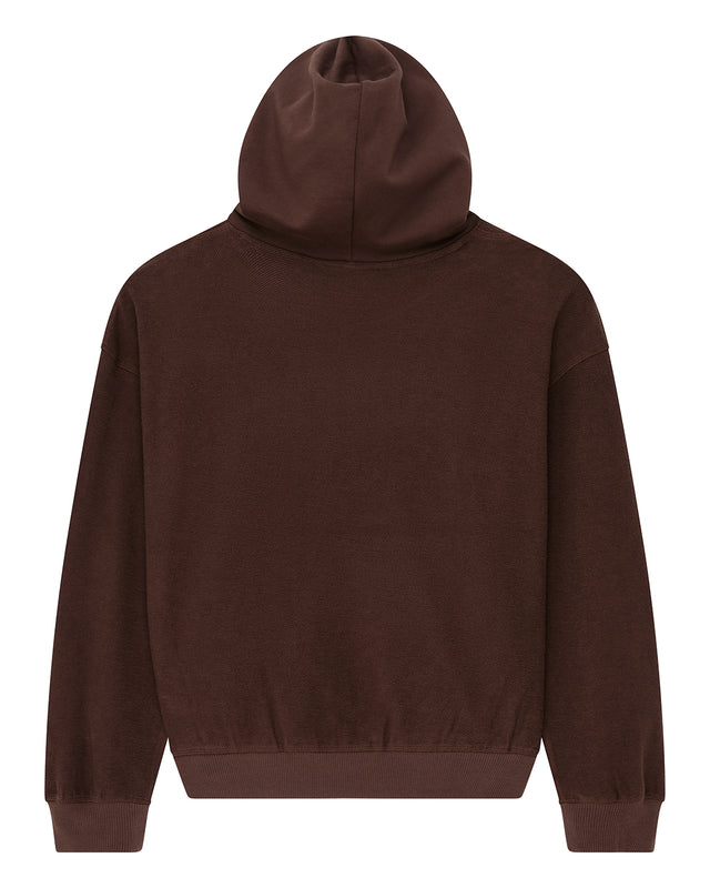UNFINISHED HOODIE - DOWNTOWN BROWN