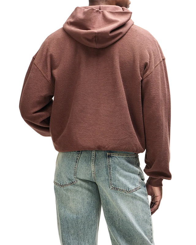 UNFINISHED HOODIE - DOWNTOWN BROWN