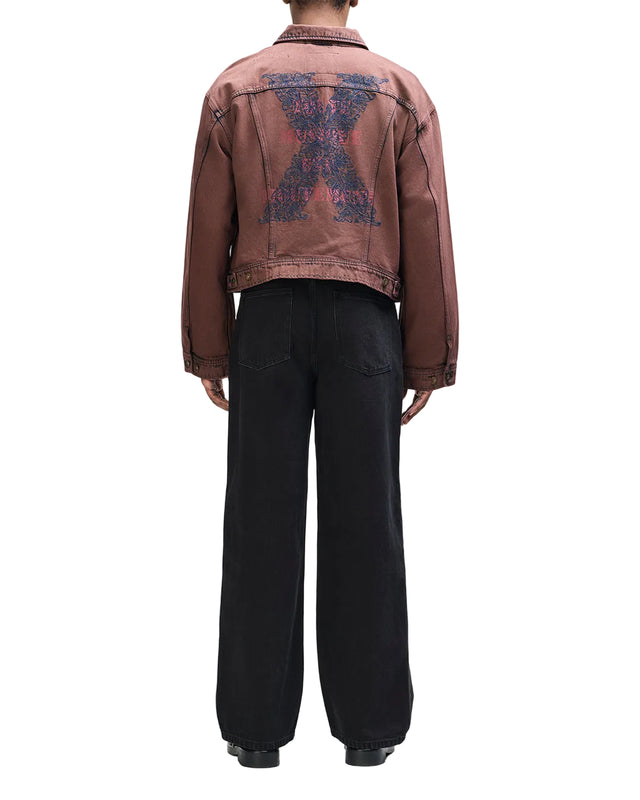FOLKLORE JACKET - OVERDYED BROWN