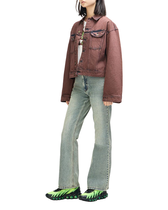 FOLKLORE JACKET - OVERDYED BROWN