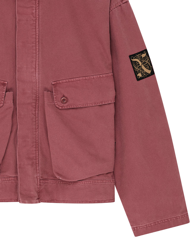 COMMON STATE JACKET - OVERDYED RED