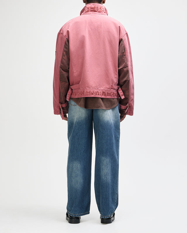 COMMON STATE JACKET - OVERDYED RED