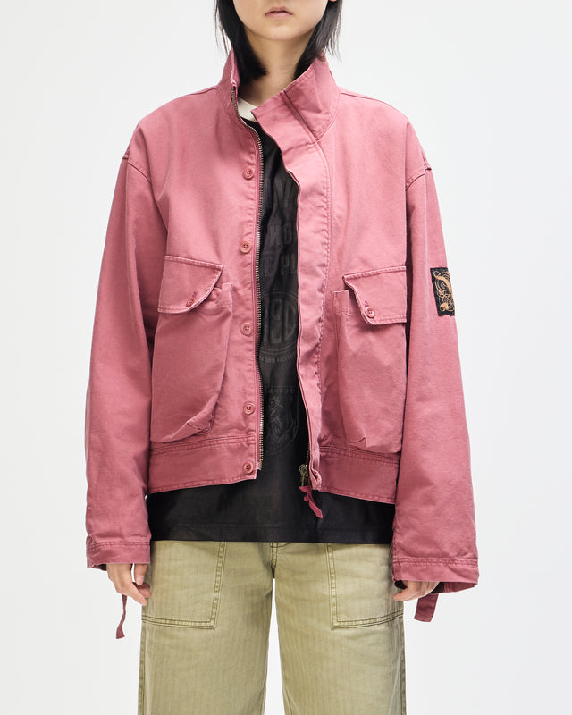 COMMON STATE JACKET - OVERDYED RED