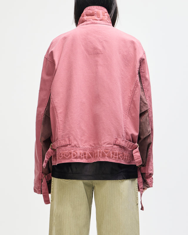 COMMON STATE JACKET - OVERDYED RED