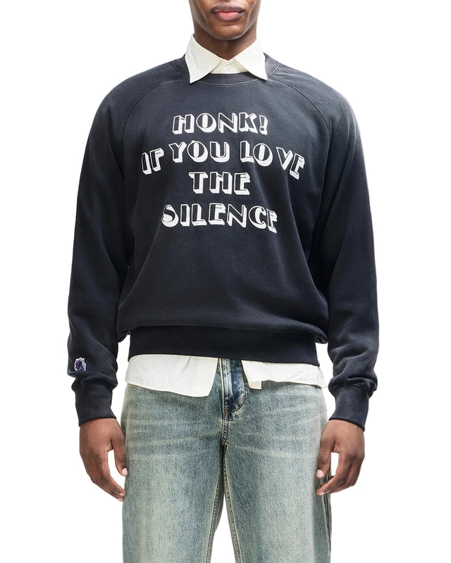 HONK CREW NECK - BLACK BEAUTY