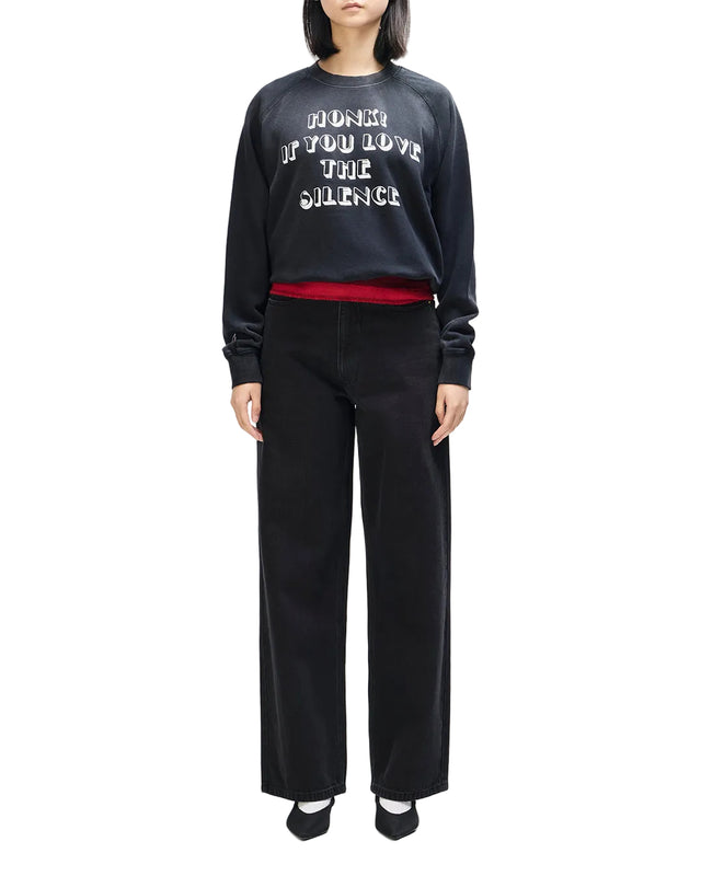 HONK CREW NECK - BLACK BEAUTY