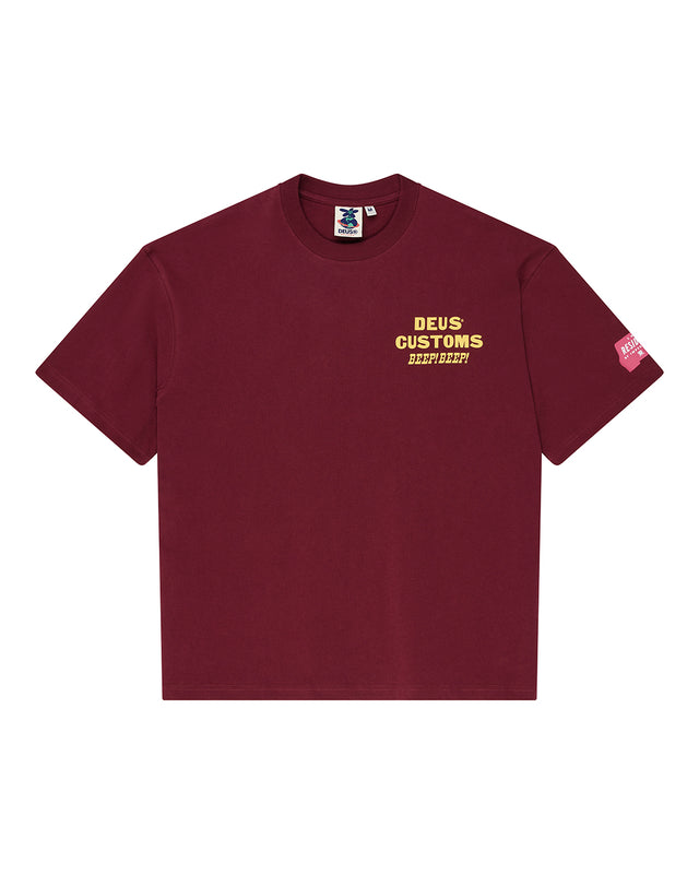 BLOOMERS OS TEE - BIKING RED
