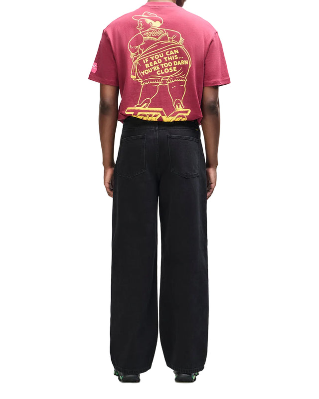 BLOOMERS OS TEE - BIKING RED