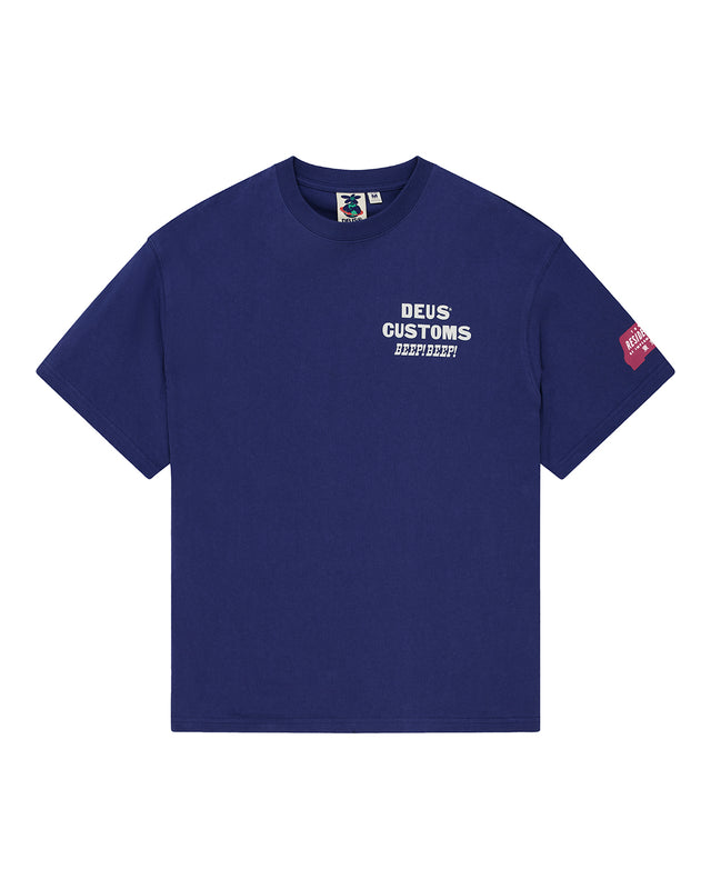 BLOOMERS OS TEE - LIMOGES BLUE