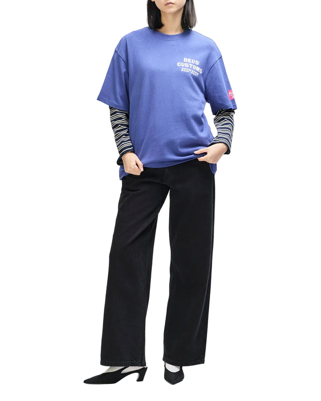 BLOOMERS OS TEE - LIMOGES BLUE