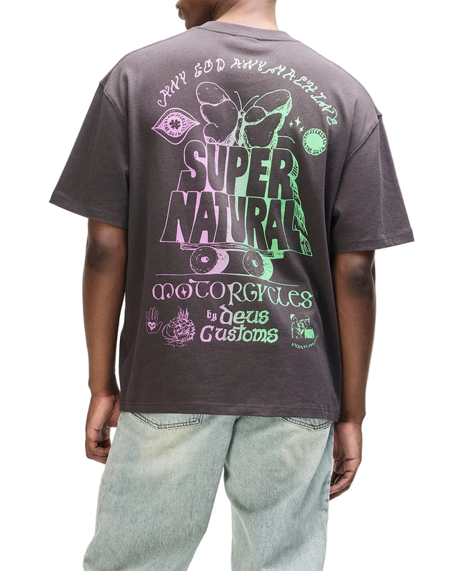 TEMPLE TORQUE OS TEE - ANTHRACITE