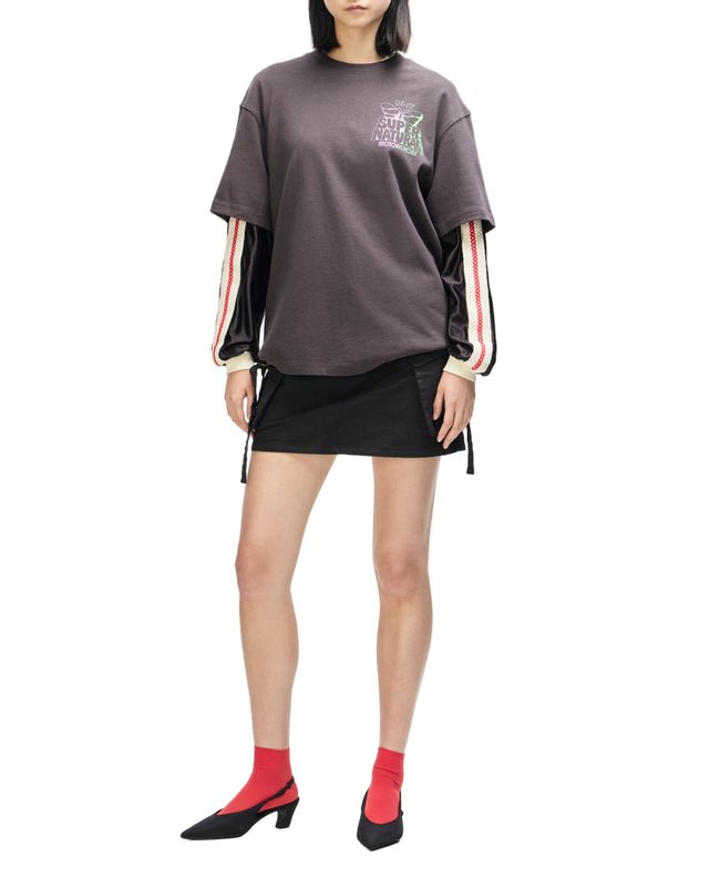 TEMPLE TORQUE OS TEE - ANTHRACITE