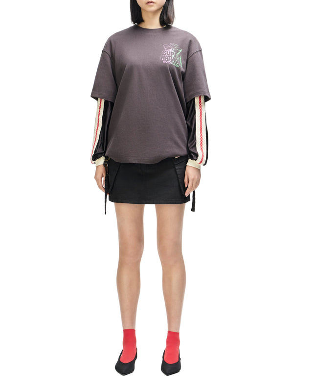 TEMPLE TORQUE OS TEE - ANTHRACITE