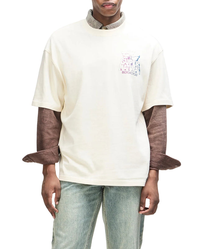 TEMPLE TORQUE OS TEE - DIRTY WHITE