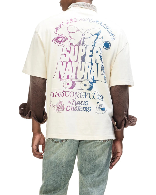 TEMPLE TORQUE OS TEE - DIRTY WHITE