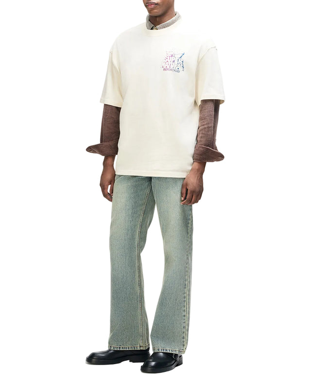TEMPLE TORQUE OS TEE - DIRTY WHITE