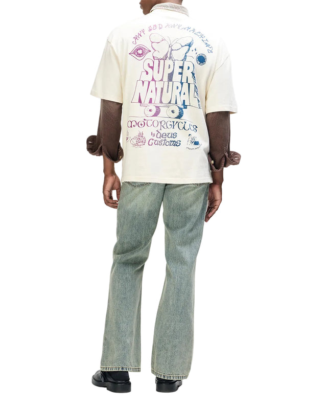 TEMPLE TORQUE OS TEE - DIRTY WHITE
