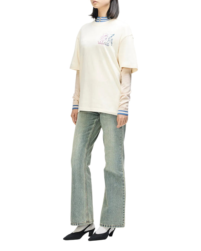 TEMPLE TORQUE OS TEE - DIRTY WHITE