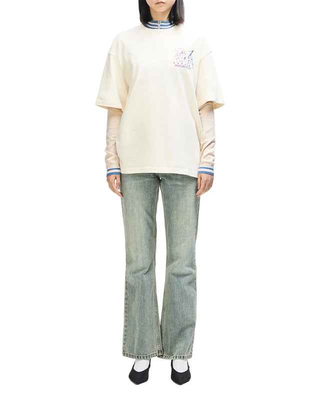 TEMPLE TORQUE OS TEE - DIRTY WHITE