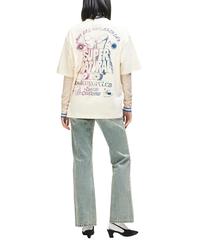 TEMPLE TORQUE OS TEE - DIRTY WHITE
