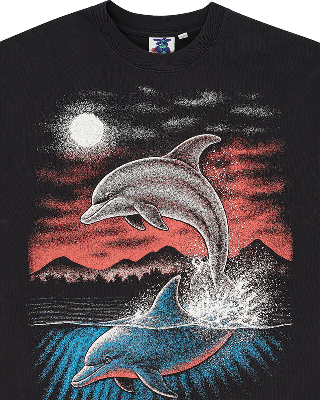 LOVERS OS TEE - BLACK BEAUTY