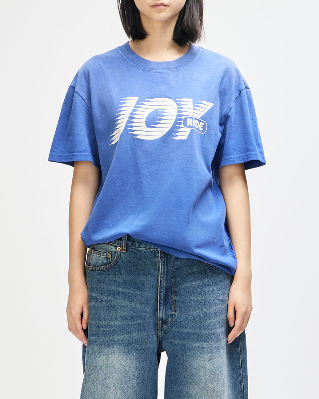 FAST TIMES TEE - LIMOGES BLUE