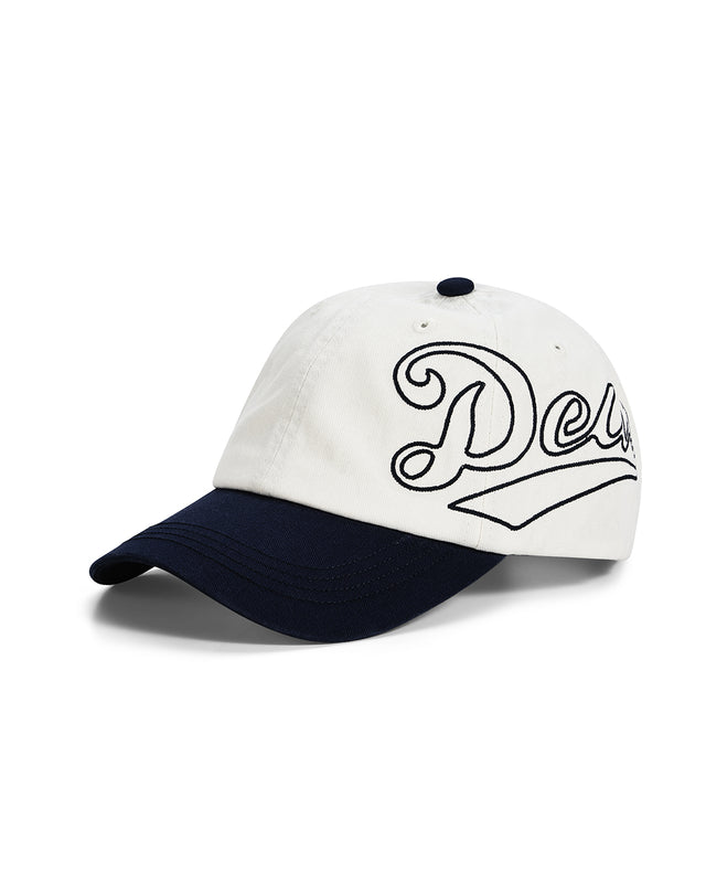 LOUS TWO TONE CAP - WHISPER WHITE/BLUE