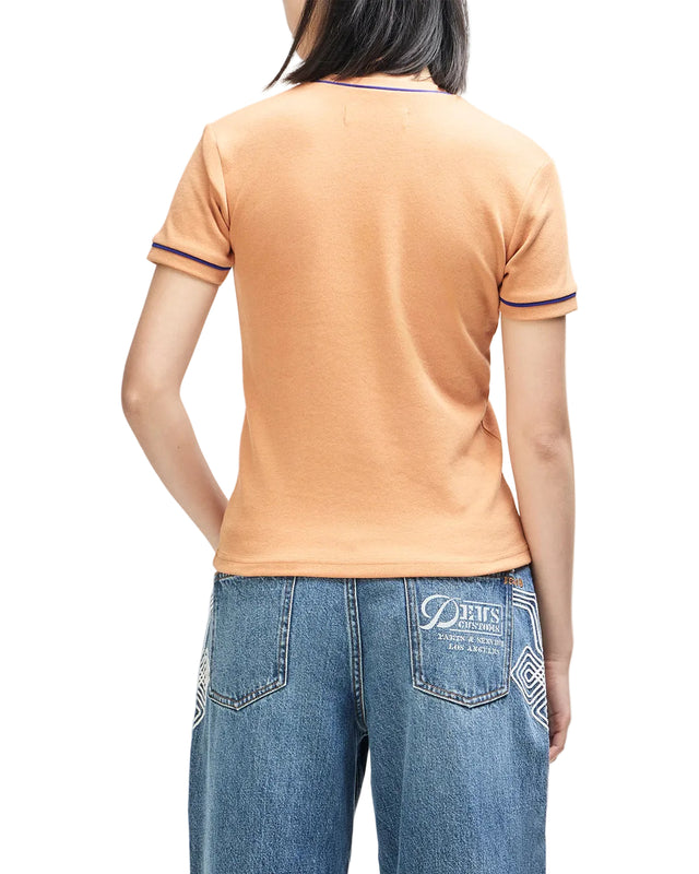 LOST WORLD TEE - SANDGLOW ORANGE