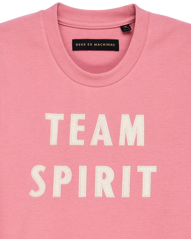 TEAM SPIRIT TEE - PRISM PINK