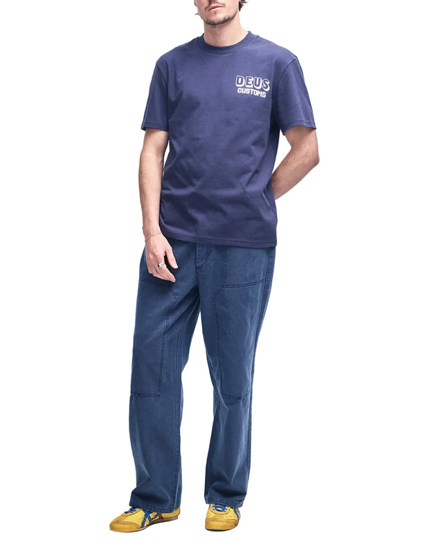 HEAVY METAL TEE - NAVY