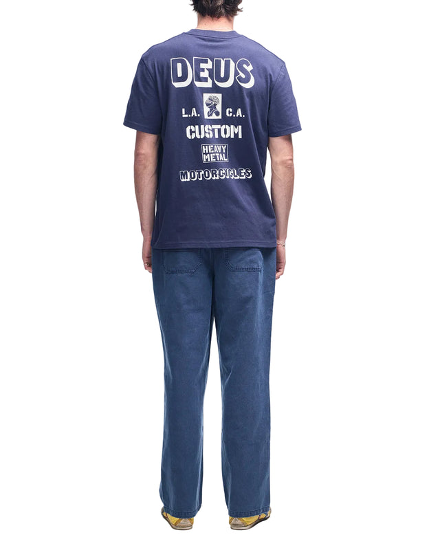 HEAVY METAL TEE - NAVY