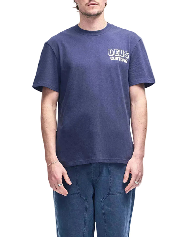 HEAVY METAL TEE - NAVY