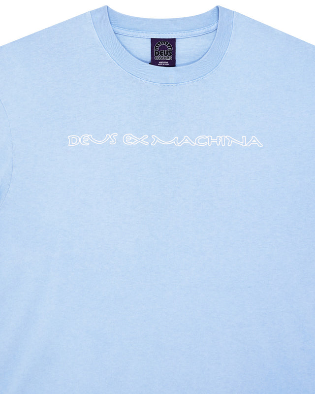 STATE OF REALITY TEE - POWDER BLUE