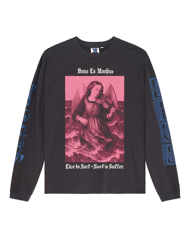 SWELL MAPS OS LS TEE 2 - ANTHRACITE