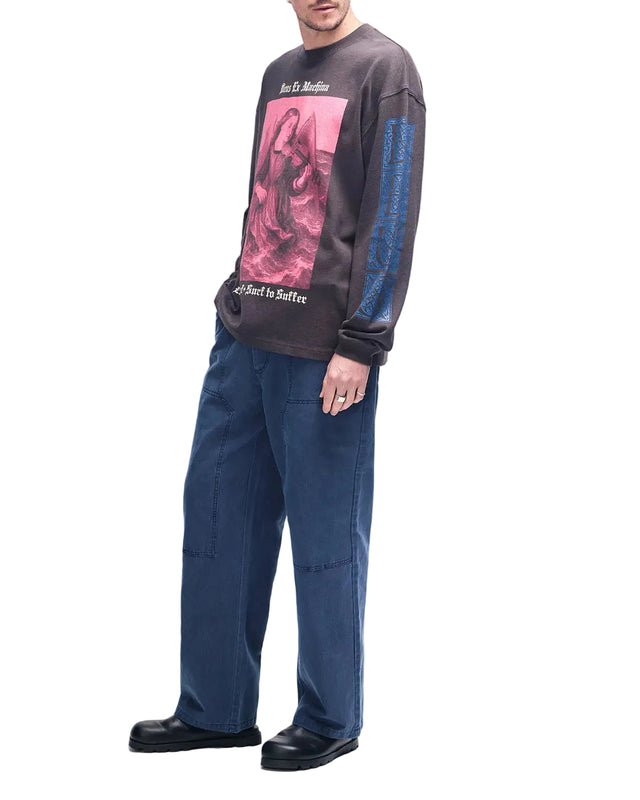 SWELL MAPS OS LS TEE 2 - ANTHRACITE