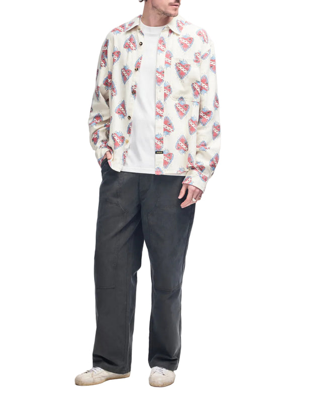 PRICELESS ADVICE LS SHIRT - VINTAGE WHITE