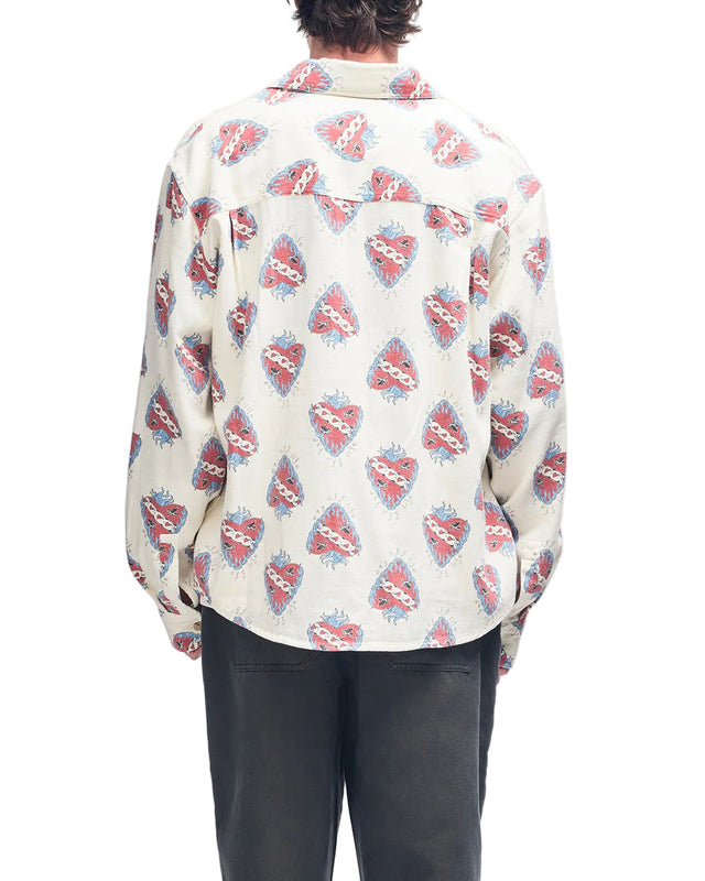 PRICELESS ADVICE LS SHIRT - VINTAGE WHITE