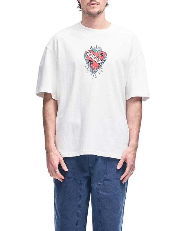 PRICELESS ADVICE O.S TEE - VINTAGE WHITE
