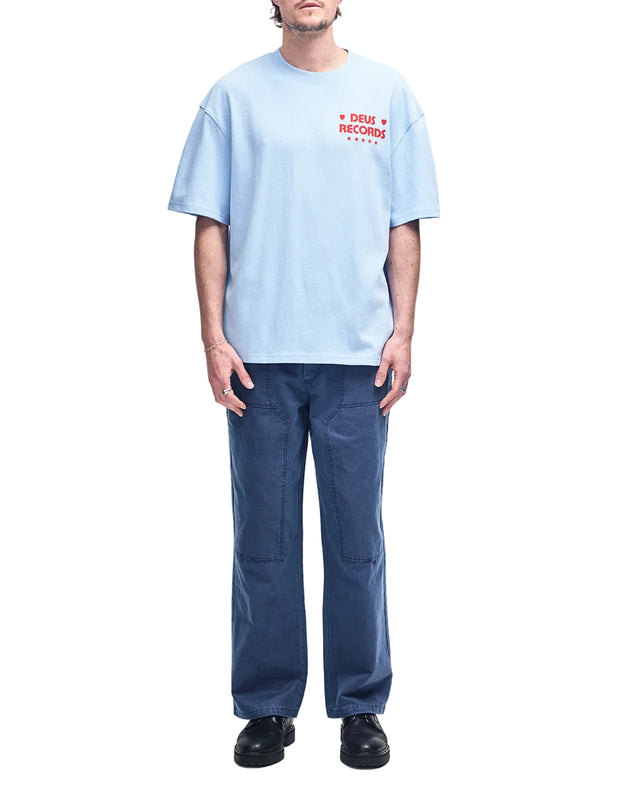 MAJOR CHORD O.S TEE - CERULEAN BLUE