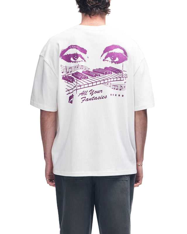 MAJOR CHORD O.S TEE - VINTAGE WHITE