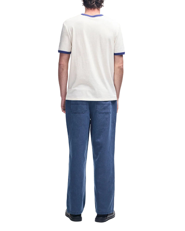 POWER! RINGER TEE - DIRTY WHITE