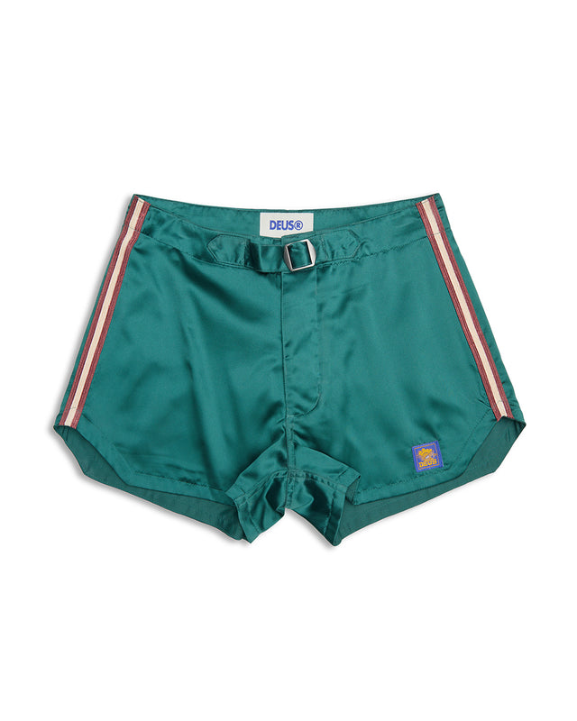 JIJI SATIN SHORT - EMERALD