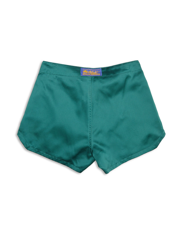 JIJI SATIN SHORT - EMERALD