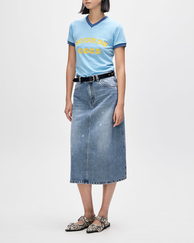 EARGASM TEE - BLUE MOOD