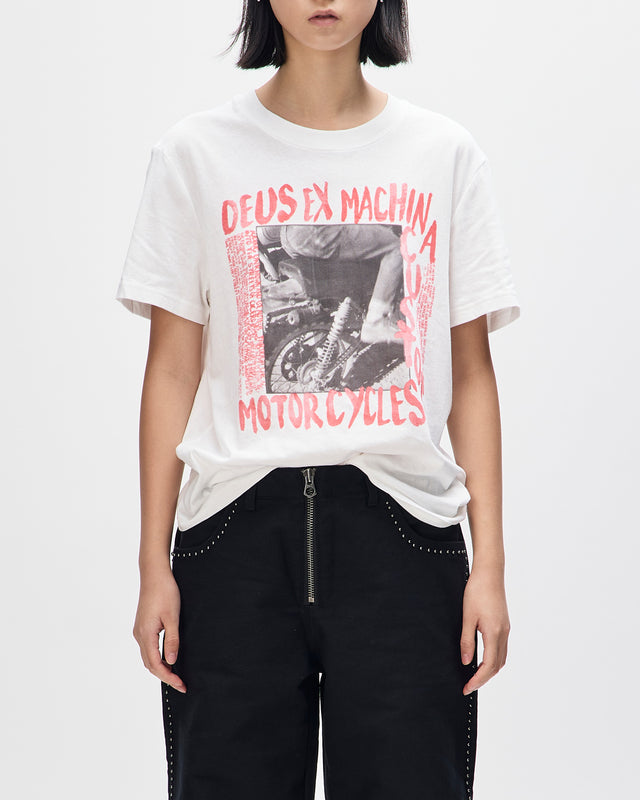 EPHEMERA TEE - WHITE